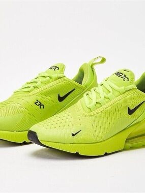 Nike Neon Yellow-Green Running Sneakers